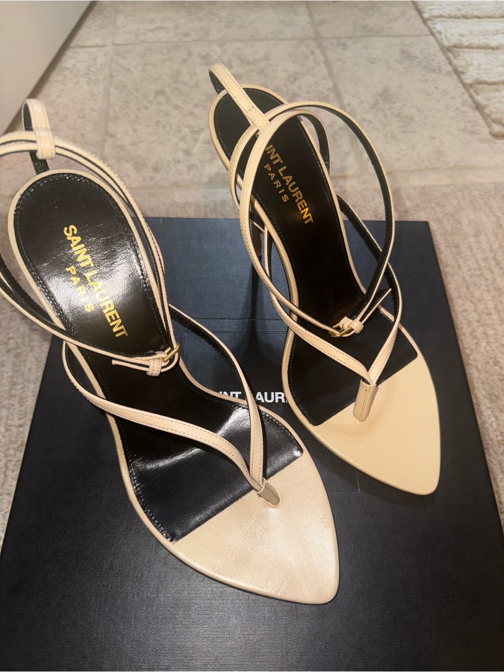 Saint Laurent Gippy Thong Sandal